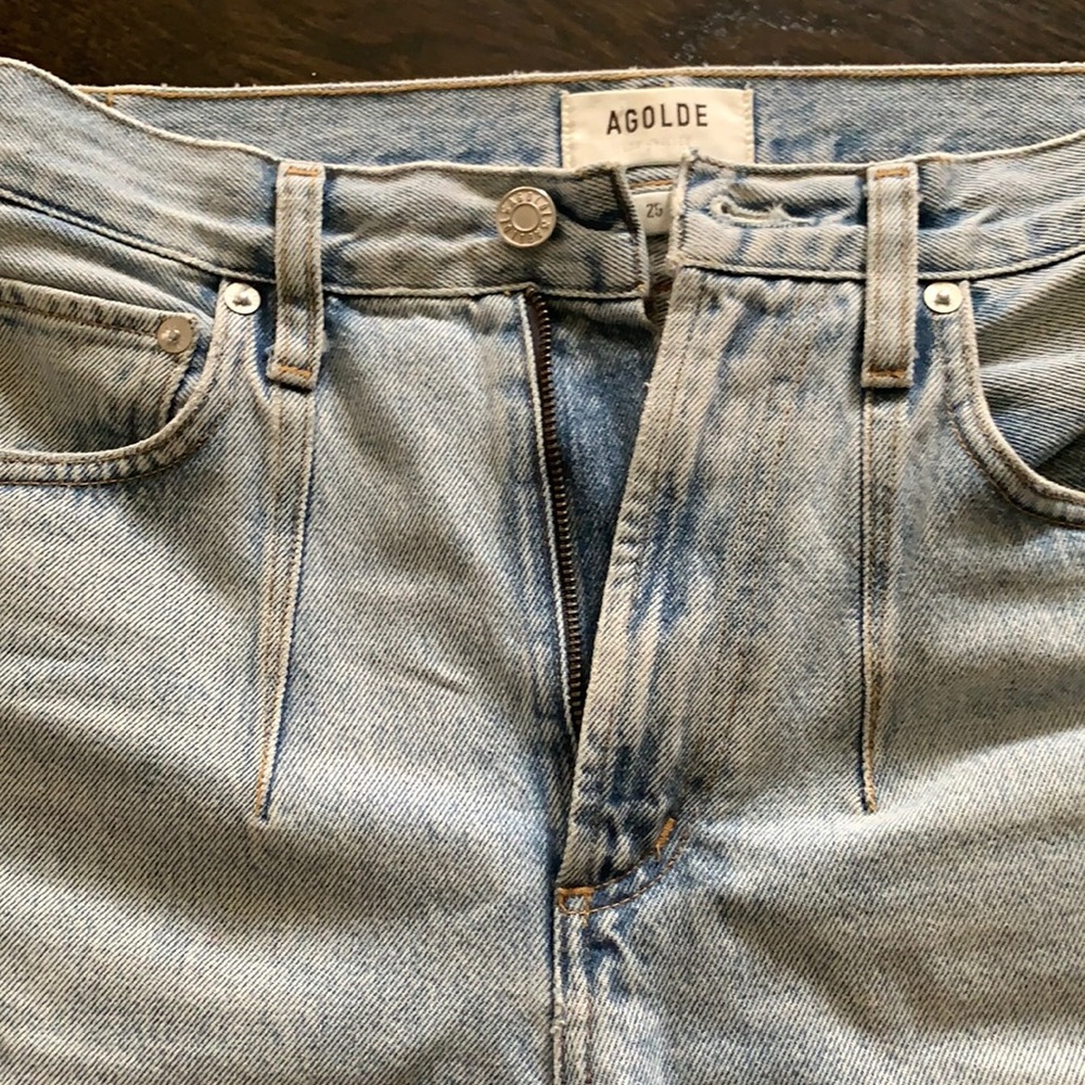 Agolde balloon jeans size 25; worn a couple of times ; pristine condition